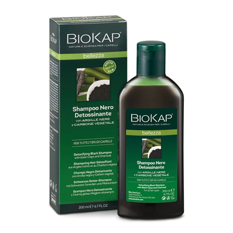 Biokap šampon crni za detoksikaciju 200ml